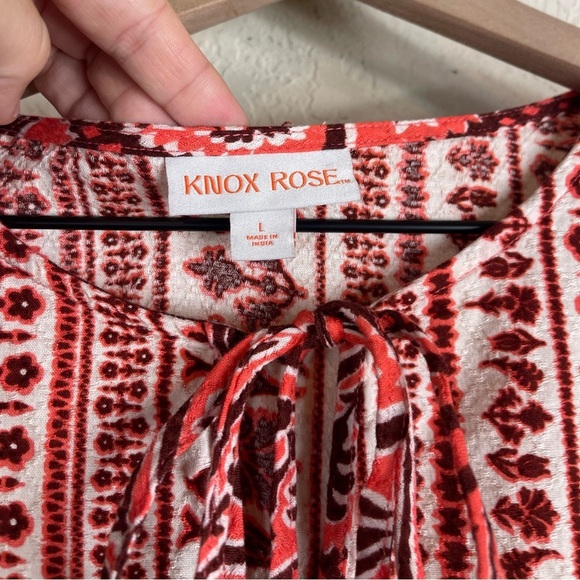 Knox Rose Mini Flutter Sleeve Dress Size Large - Picture 3 of 6